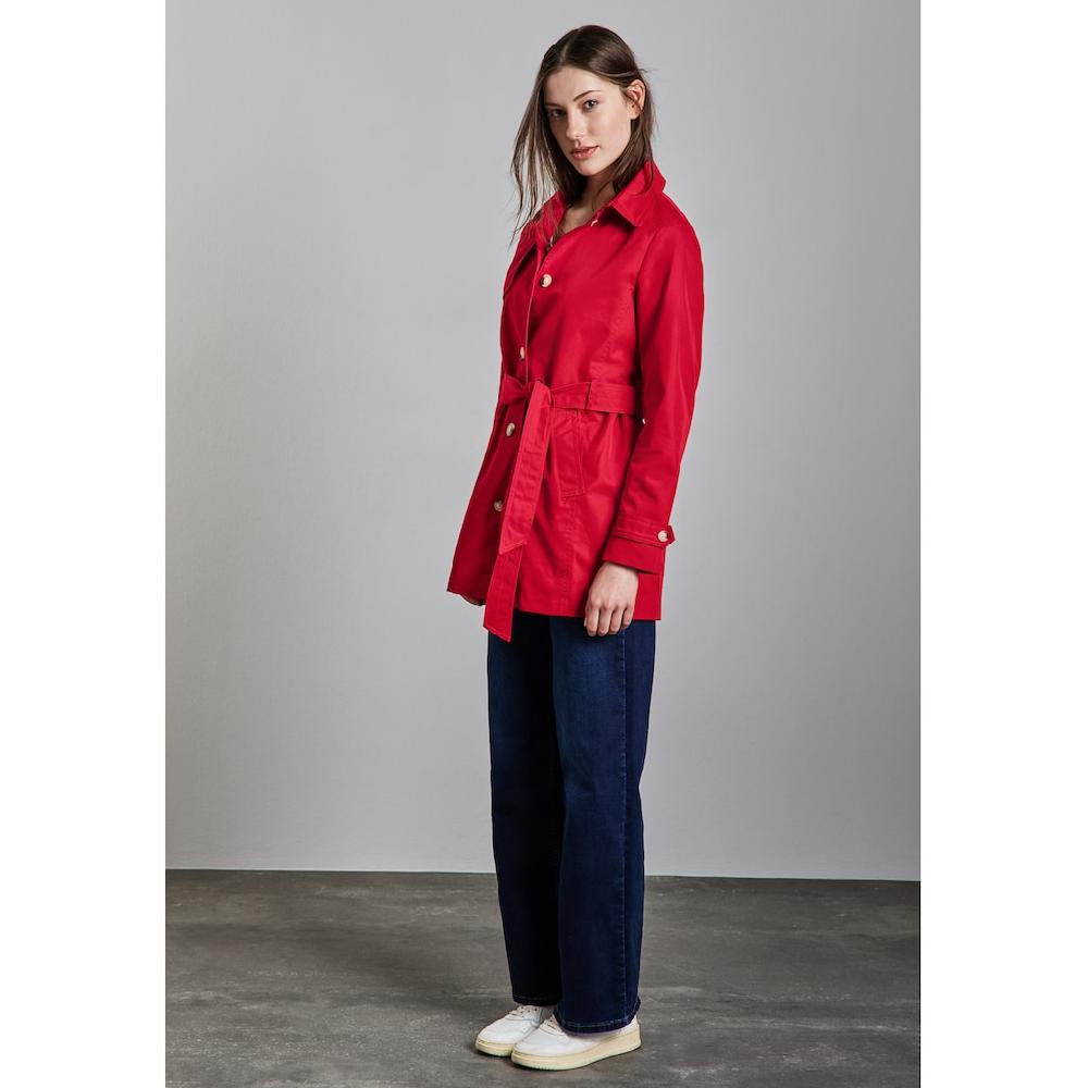 STREET ONE Trenchcoat mit Bindegürtel Nur noch ein Tag übrig