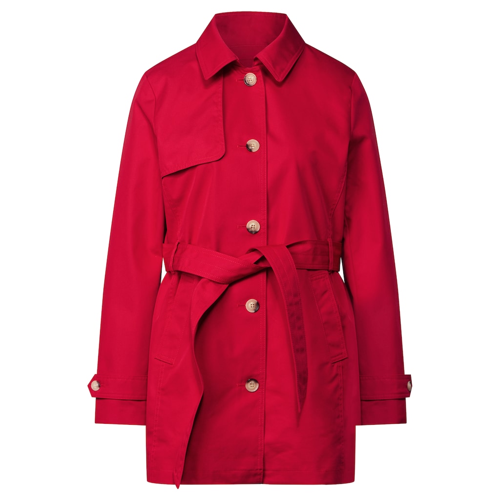 STREET ONE Trenchcoat mit Bindegürtel Nur noch ein Tag übrig