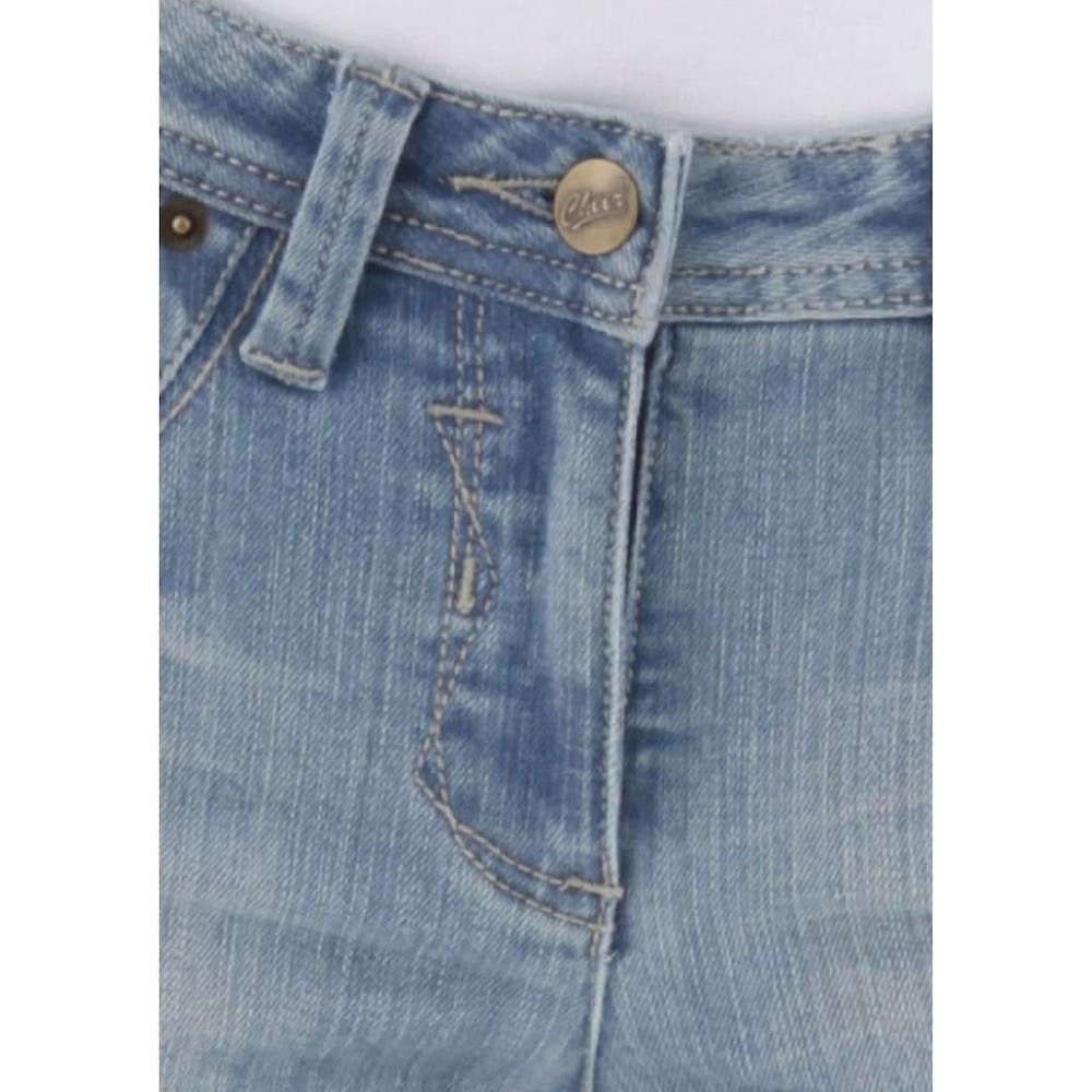 Aniston CASUAL Caprijeans in Used-Waschung Im Verkauf