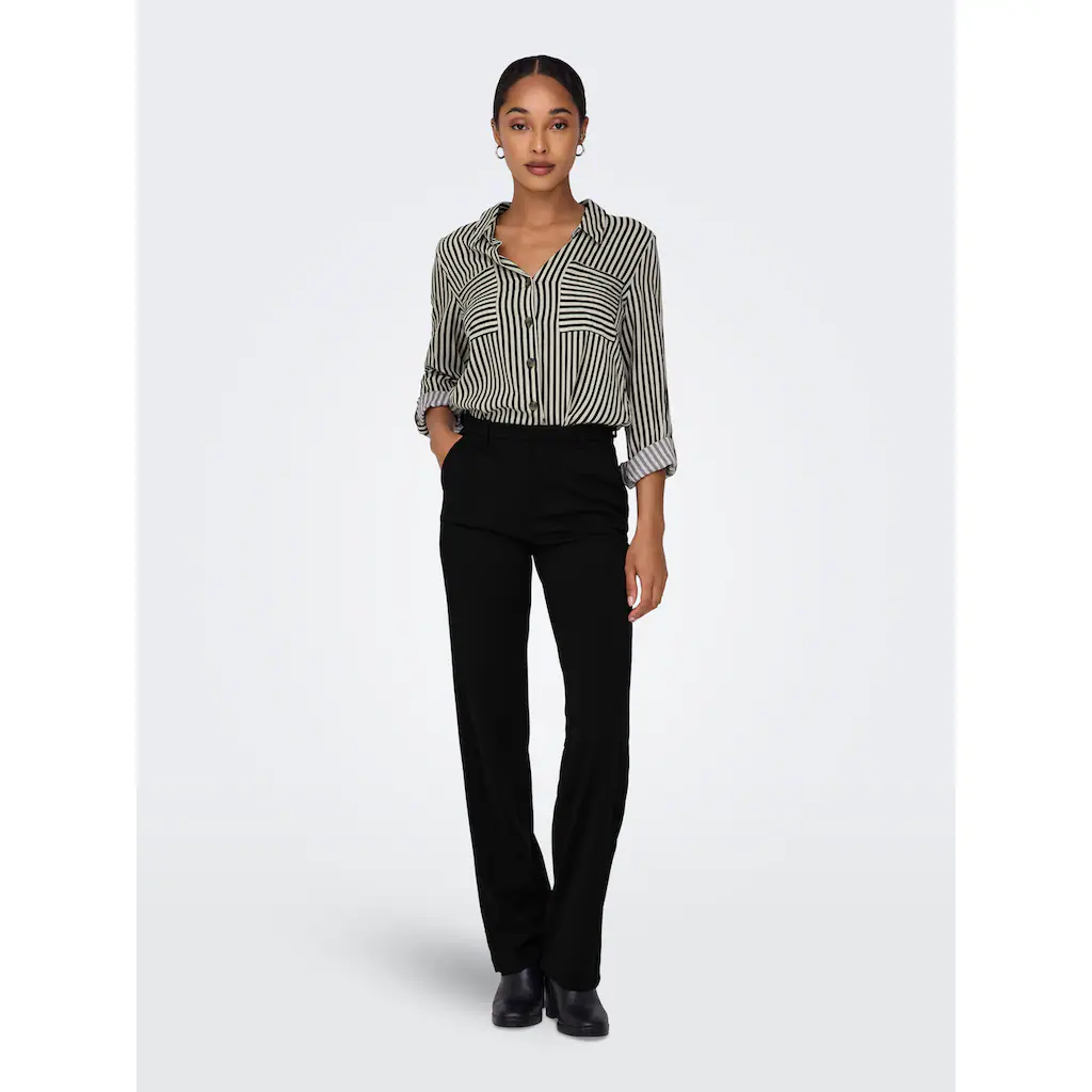 ONLY Anzughose »ONLRAFFY-YO LIFE MID STR PANT TLR NOOS« gepflegte Hose mit geradem Bein Rabatte dieses Monats