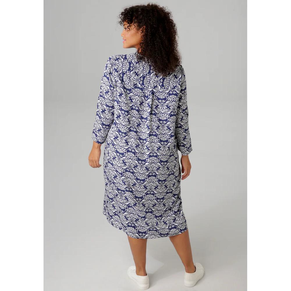 Aniston PLUS Sommerkleid mit farbharmonischem graphischem Druck - NEUE KOLLEKTION Meist gekauft