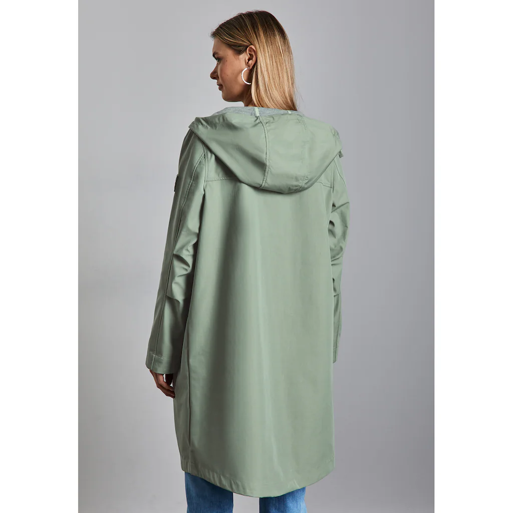 STREET ONE Kurzjacke mit Kapuze wasserabweisend Fabrik Onlineshop