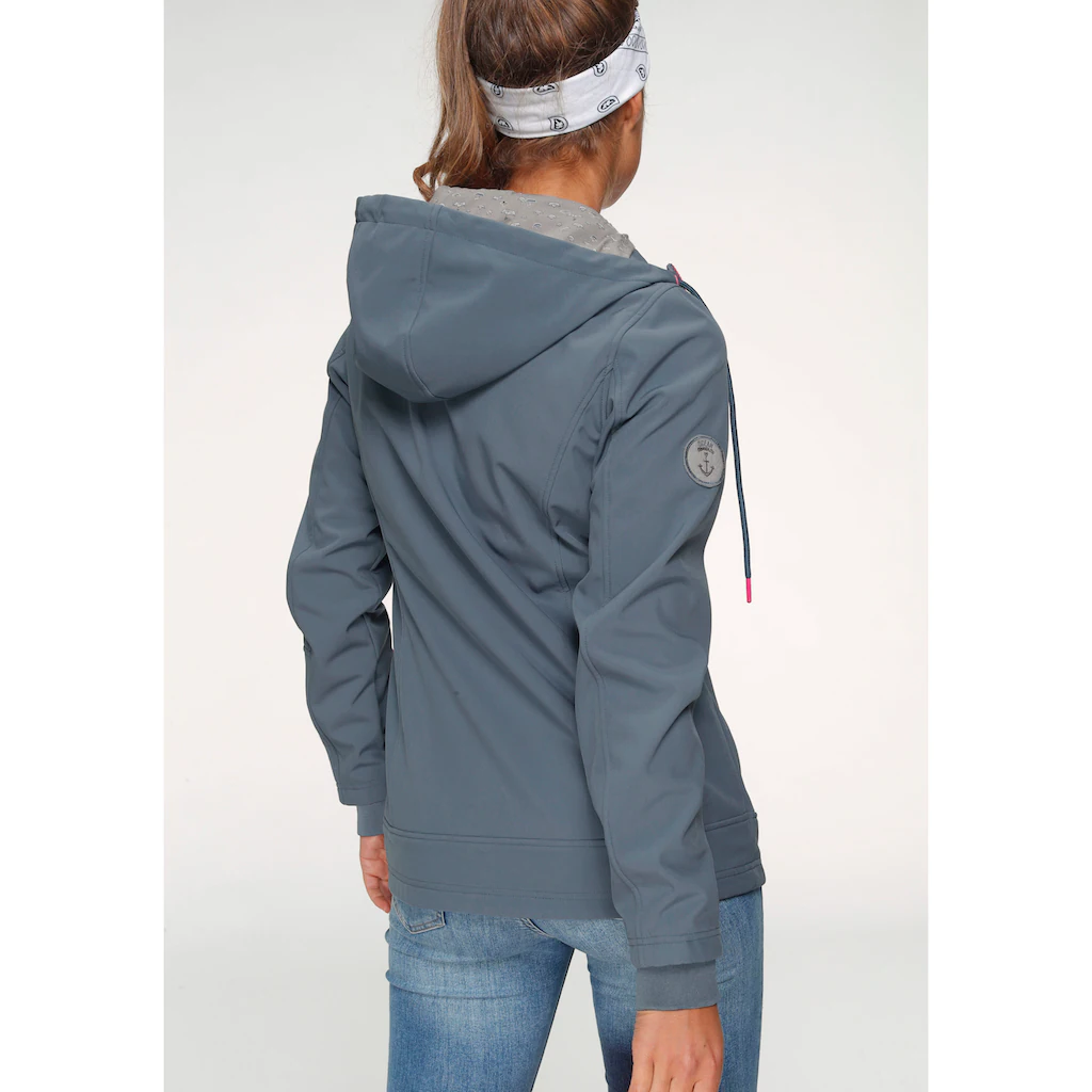 Ocean Sportswear Softshelljacke »aus recyceltem Polyester« mit Kapuze atmungsaktiv wasserabweisend windabweisend Rabatt