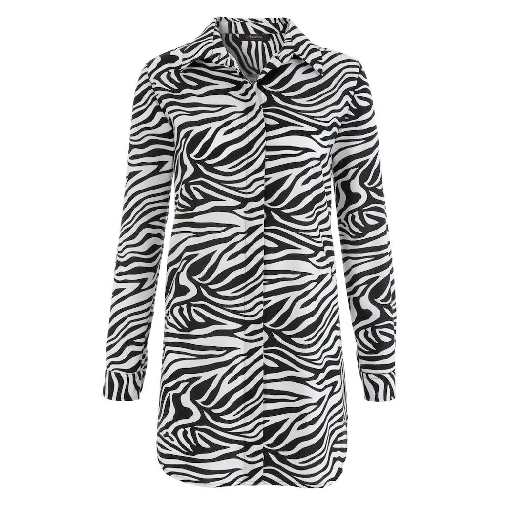 Aniston CASUAL Longbluse im Zebra-Steifen-Look Günstig kaufen