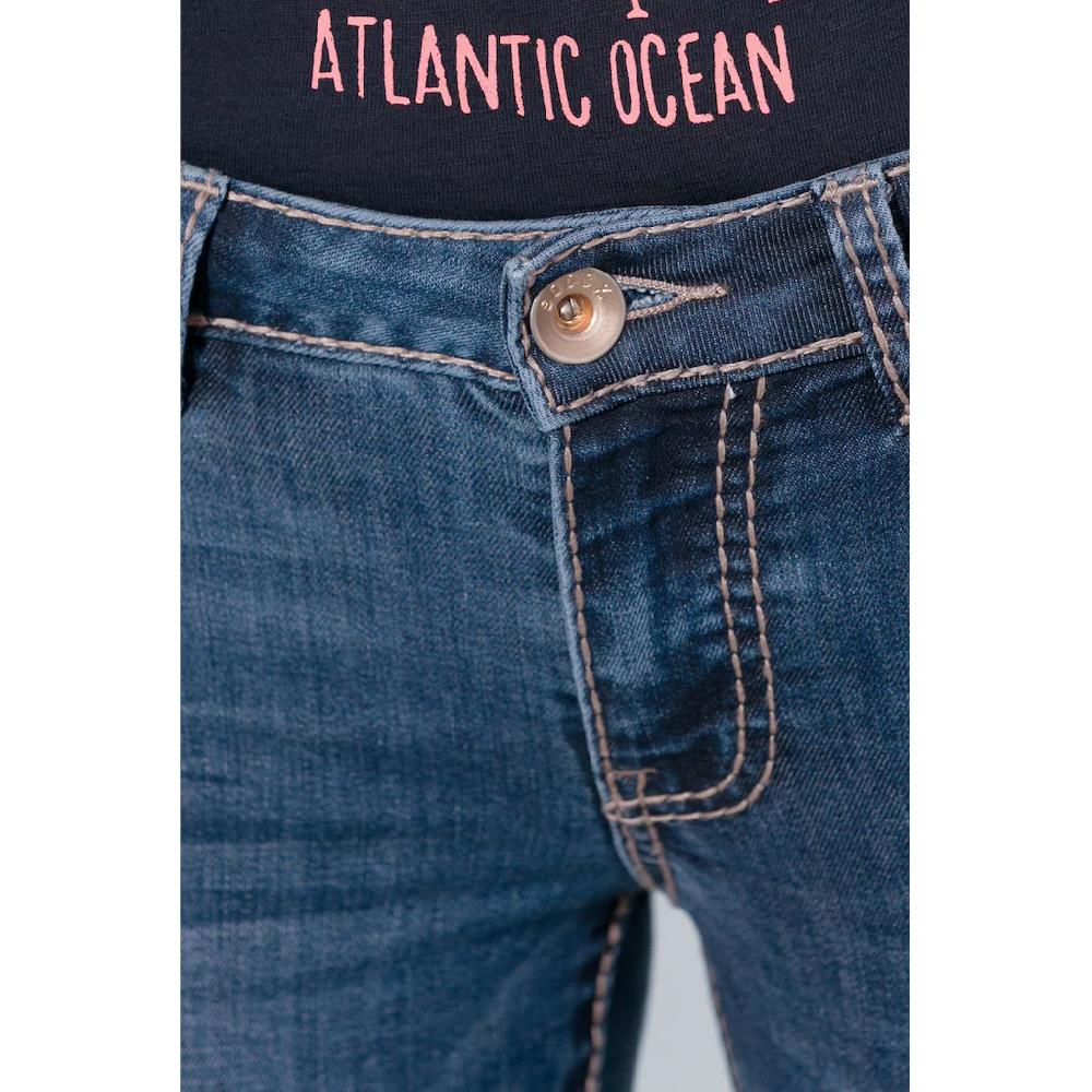 SOCCX Regular-fit-Jeans mit Turn-Up Saum Saisonschlussverkauf