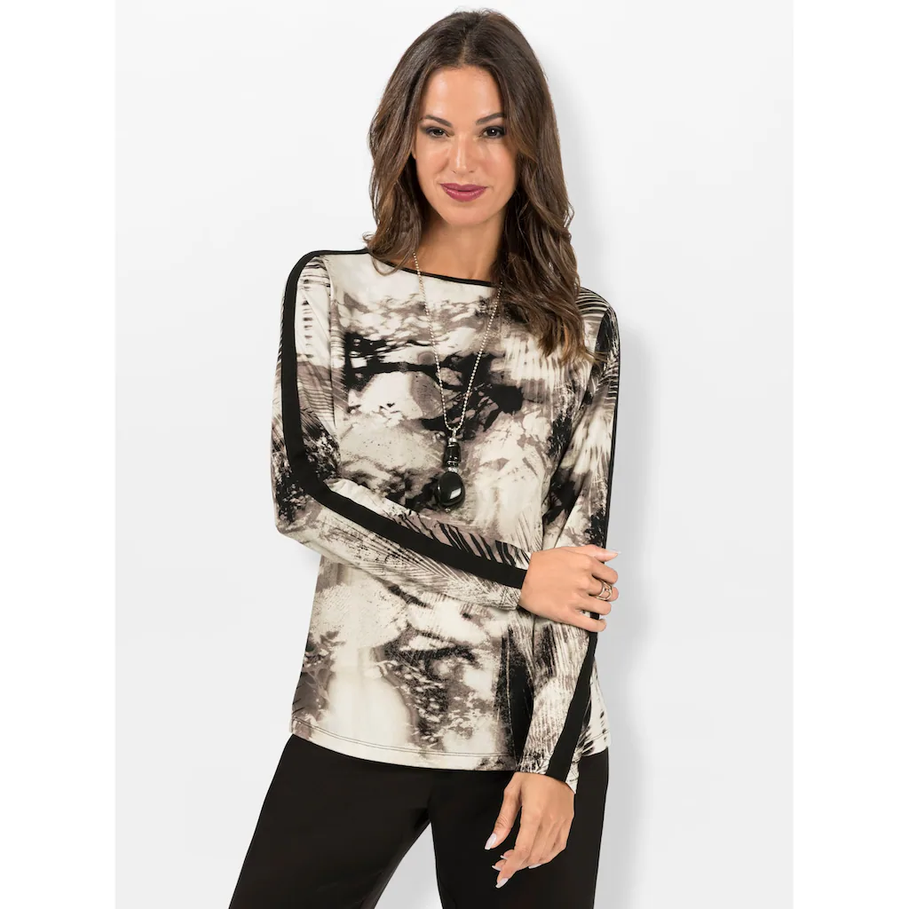 Inspirationen Print-Shirt »Shirt« (1 tlg.) Black Friday