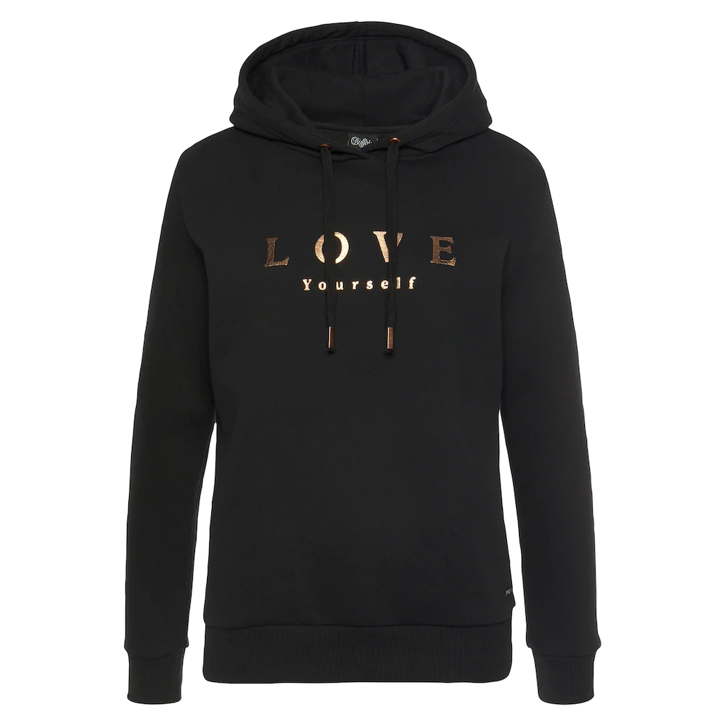 Buffalo Kapuzensweatshirt mit überschnittenen Schultern Loungewear Loungeanzug Cyber Monday