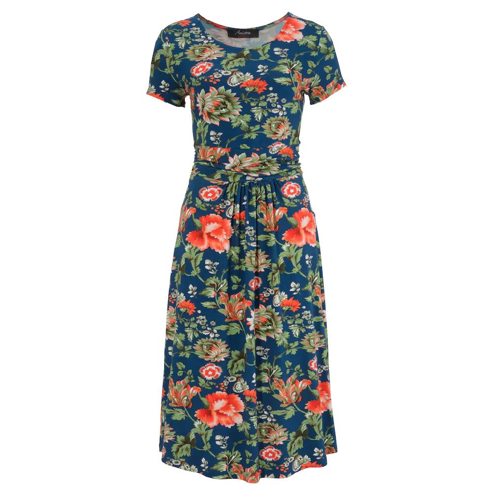 Aniston CASUAL Sommerkleid mit farbenfrohem Blumendruck Neuheiten