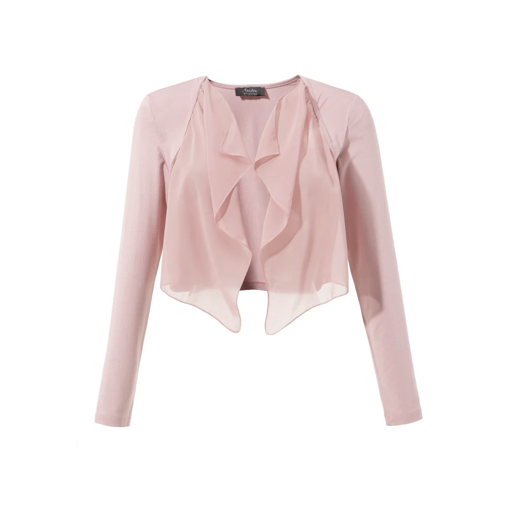 Aniston SELECTED Bolero mit leicht transparentem Vorderteil Bis zu 60% Rabatt