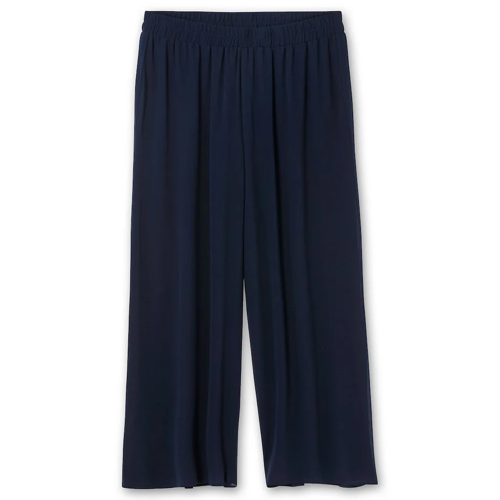 Sheego Schlupfhose »Große Größen« mit Chiffon im Lagenlook gefüttert Vierteljährliche Förderung