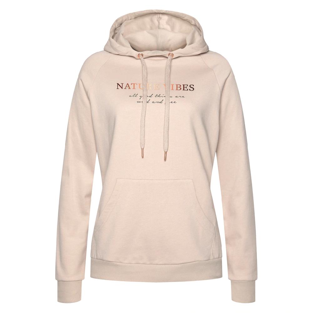 LASCANA Hoodie mit Kängurutasche Loungeanzug Speichern exportieren