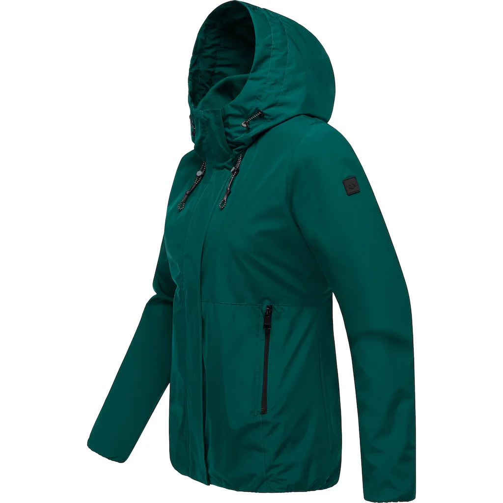 Ragwear Outdoorjacke »Sunniva A« mit Kapuze Wasserdichte und atmungsaktive Übergangsjacke Outlet