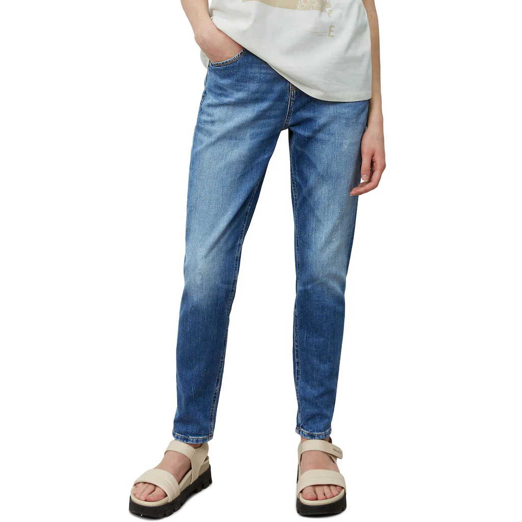 Marc O'Polo DENIM Boyfriend-Jeans »Freja« in heller Waschung im Angebot