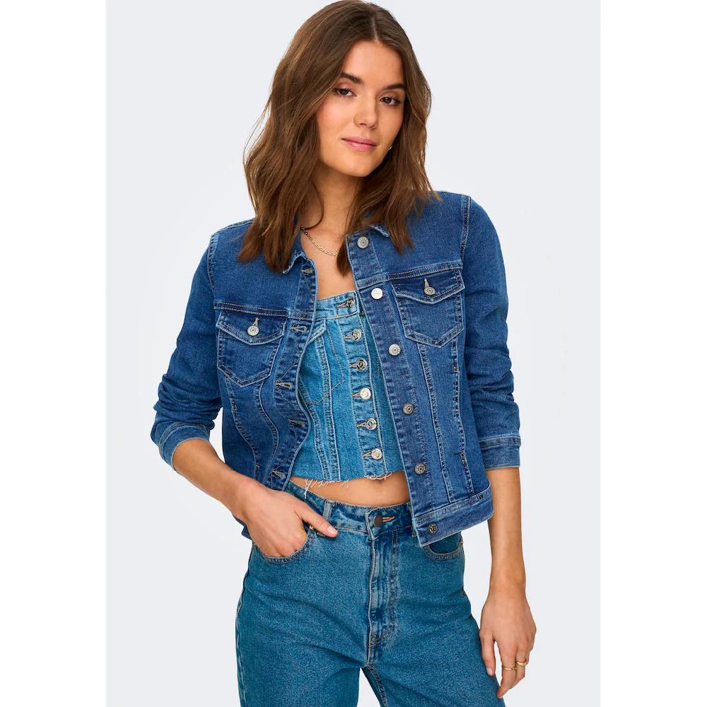 ONLY Jeansjacke »ONLWONDA DNM JACKET PIM« Limitierter Zeitrabatt