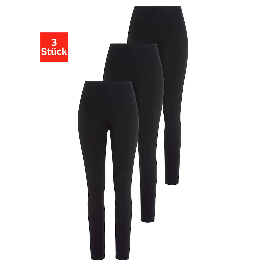 H.I.S Leggings (Packung 3 tlg.) für Sport und Freizeit Black Friday