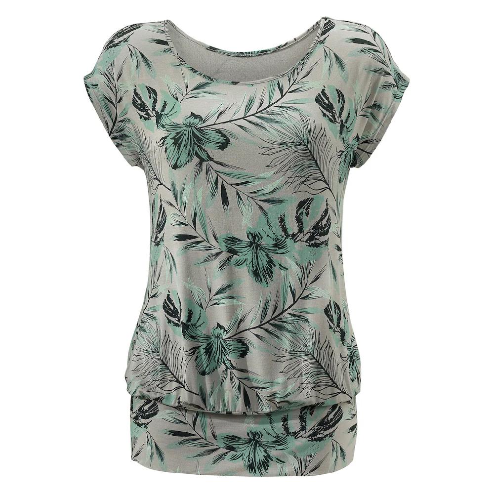 LASCANA Longshirt »mit breitem Bund« aus weichem Viskose-Stretch Vatertagsangebot