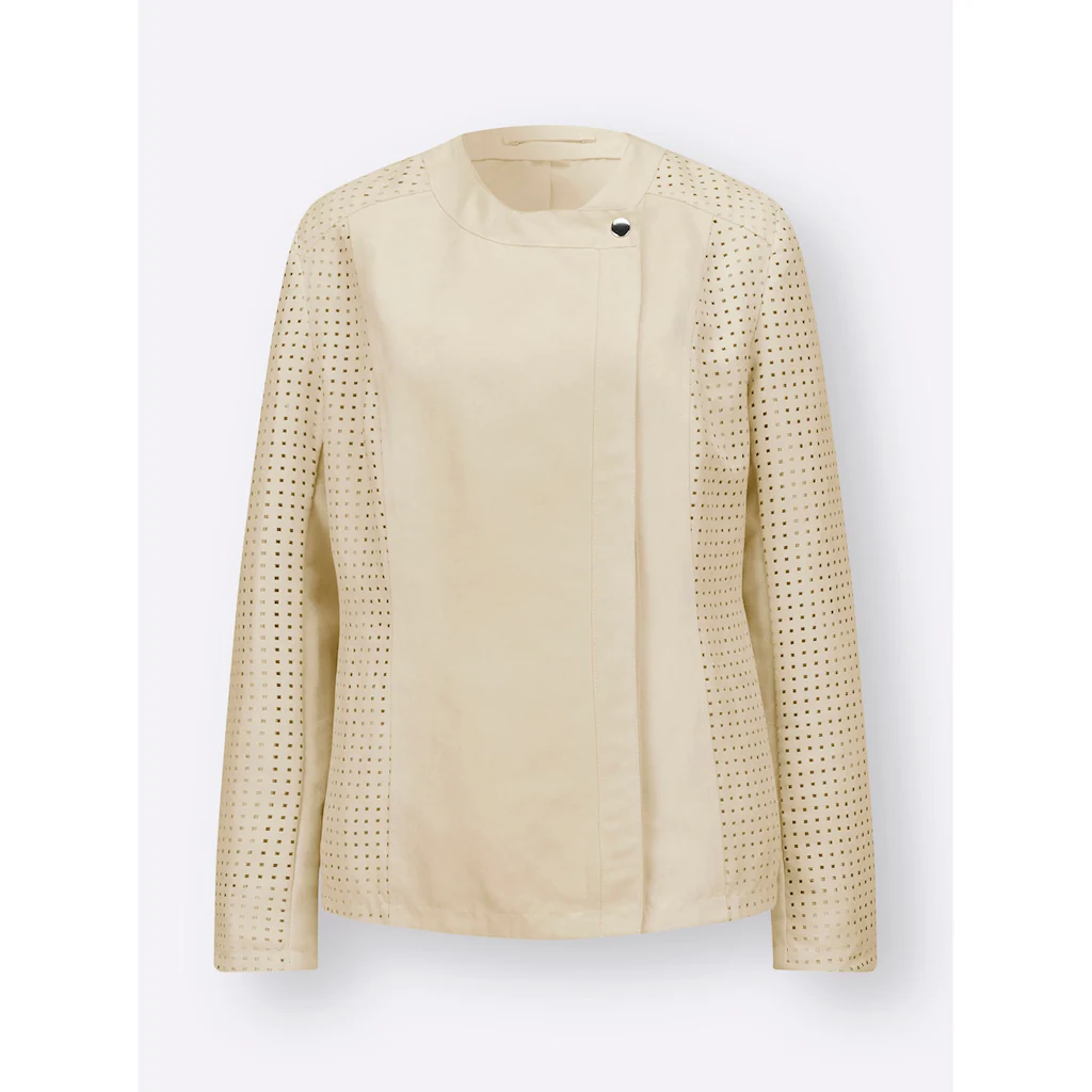 Classic Basics Lederimitatjacke ohne Kapuze Valentinstagsangebot