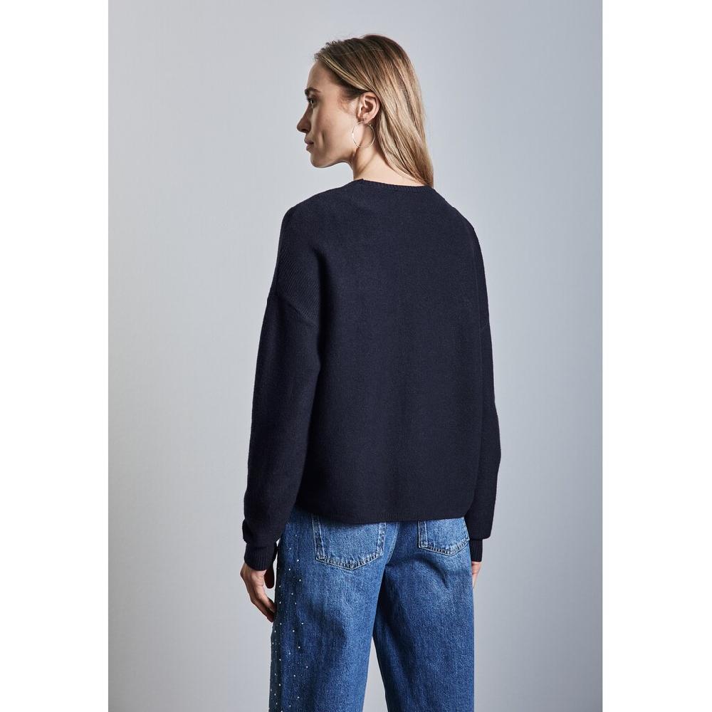 STREET ONE Cardigan im angenehmen Materialmix Lagerräumung