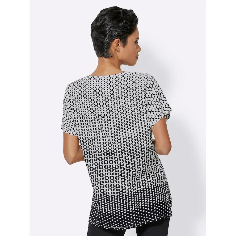 creation L Kurzarmbluse Top Angebot