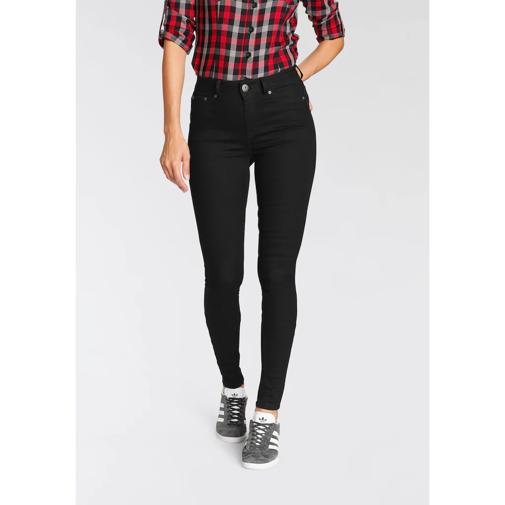 Arizona Skinny-fit-Jeans »Ultra Stretch« skinny-fit betonte Taille shaping-Effekt high Waist Online Outlet