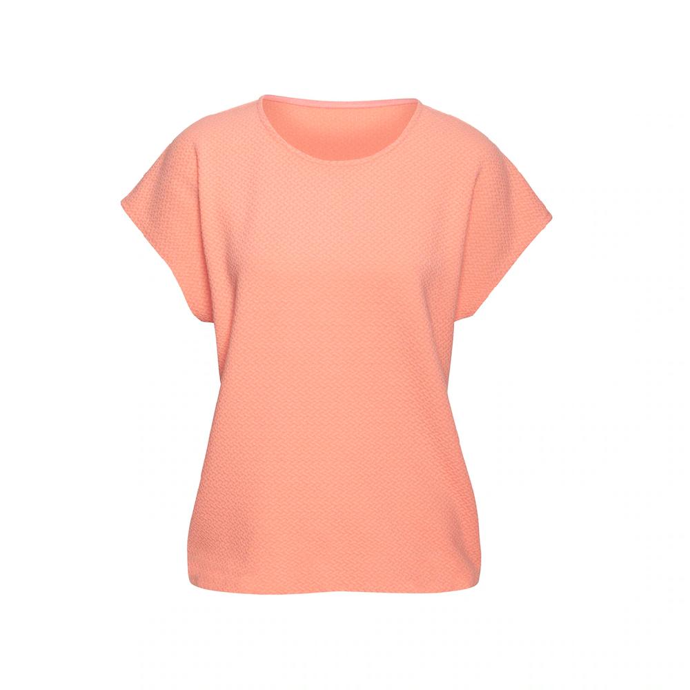 Vivance Kurzarmshirt »aus bügelfreier Strukturqualität« mit Viskose Zeitlich begrenztes Angebot