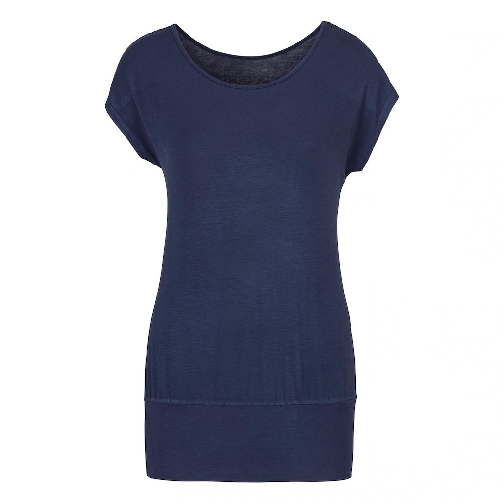 LASCANA Longshirt »mit breitem Bund« aus weichem Viskose-Stretch Kostenlose Rückgabe